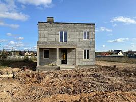 Домокомплект из полистиролбетона панели крупноформатные паз-гребень. 
