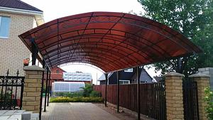 Навесы из поликарбоната в Сергиевом посаде хотьково